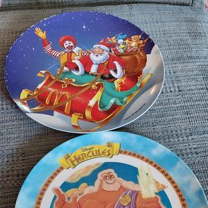 Vintage McDonald's Plates